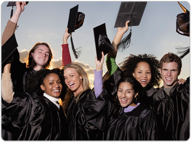 Graduates Celebrating